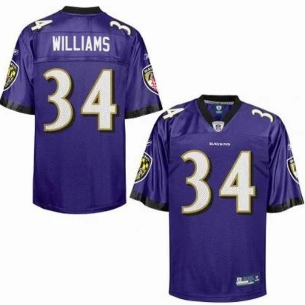 Rickey Williams Ravens jersey